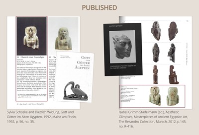 Lot 11 - AN OPHICALCITE BUST OF A FEMALE DEITY, PROBABLY ISIS, LATE PERIOD, DYNASTY XXV–XXVI