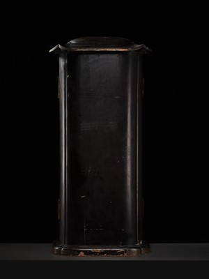 AN IMPRESSIVE LARGE GILT-LACQUERED ZUSHI (PORTABLE BUDDHIST SHRINE) OF AMIDA, EDO PERIOD
