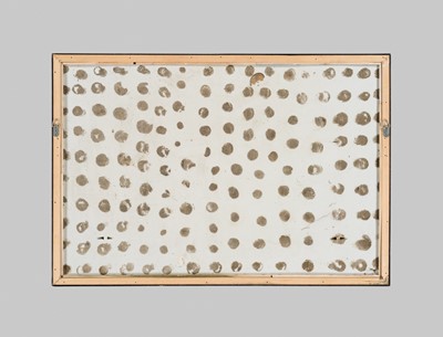 Lot 204 - A FINE AND LARGE ENAMELED ‘MORI SOSEN’ PORCELAIN PLAQUE DEPICTING MONKEYS