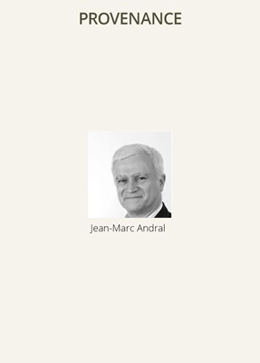 Lot 282 - A JAMMU TERRACOTTA HEAD OF A FEMALE DEITY, 6TH-7TH CENTURY