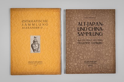 Lot 829 - A GROUP OF 25 AUCTION CATALOGS AND BOOKS ON EAST ASIAN ART