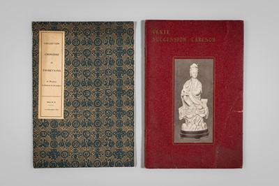 Lot 829 - A GROUP OF 25 AUCTION CATALOGS AND BOOKS ON EAST ASIAN ART