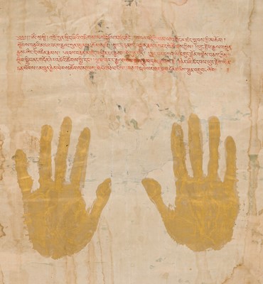 Lot 37 - A RARE AND IMPORTANT THANGKA OF GREEN TARA, EASTERN TIBET, KHAM PROVINCE, PALPUNG MONASTERY STYLE, 18TH CENTURY