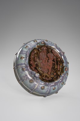 Lot 1202 - A JUN BULB BOWL, LATE QING DYNASTY TO REPUBLIC PERIOD