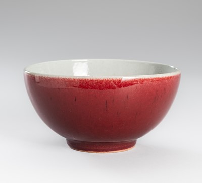 Lot 1130 - A LANGYAO GLAZED PORCELAIN BOWL, QING DYNASTY