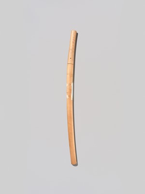 KUNIYUKI: A NANBAN (FOREIGN) STEEL KATANA IN SHIRASAYA