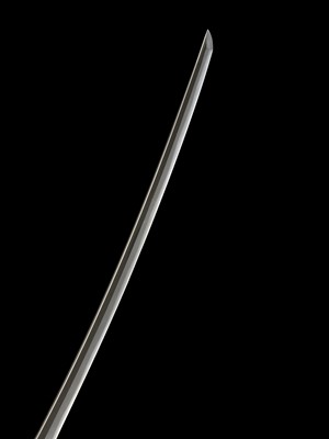 KUNIYUKI: A NANBAN (FOREIGN) STEEL KATANA IN SHIRASAYA