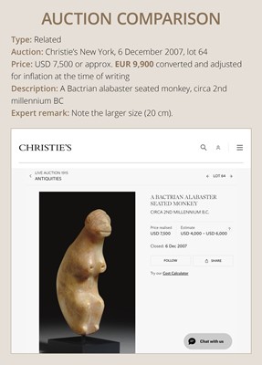 Lot 28 - A BACTRIAN BANDED ALABASTER TURTLE, OXUS CIVILIZATION, CIRCA 2ND MILLENNIUM BC