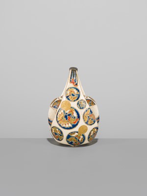 Lot 207 - TAWARA KOSEKI: A FINE SATSUMA PORCELAIN RETICULATED KORO (INCENSE BURNER)