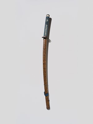 Lot 114 - A BIZEN KATANA IN KOSHIRAE WITH NTHK-NPO CERTIFICATE FOR THE BLADE, ATTRIBUTED TO OSAFUNE SUKESADA