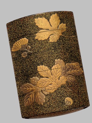 KOMA YASUTOMI: A SUPERB FOUR-CASE LACQUER INRO OF KIKUJIDO