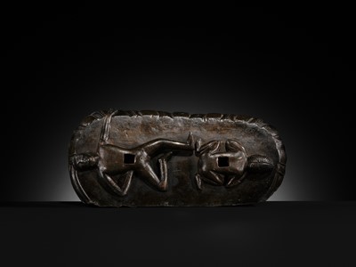 Lot 21 - A GILT-BRONZE FIGURE OF NILAMBARA VAJRAPANI, TIBET, 16TH-17TH CENTURY