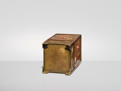 Lot 37 - A SUPERB MIXED METAL KODANSU (SMALL CABINET)