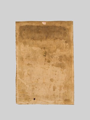 A THANGKA OF TSONGKHAPA, GYALTSABJE AND KHEDRUBJE, CENTRAL TIBET, 18TH-19TH CENTURY