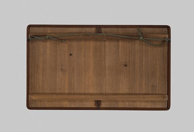 Lot 22 - KATSURA MITSUHARU: TWO FINE MIXED-METAL PLAQUES WITH A PEONY AND CHRYSANTHEMUM