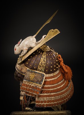 A FINE MINIATURE YOROI (ARMOR) FOR THE TANGO NO SEKKU FESTIVAL
