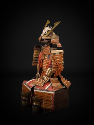 A FINE MINIATURE YOROI (ARMOR) FOR THE TANGO NO SEKKU FESTIVAL