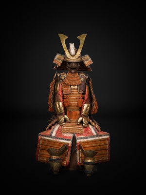 A FINE MINIATURE YOROI (ARMOR) FOR THE TANGO NO SEKKU FESTIVAL