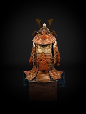 A FINE MINIATURE YOROI (ARMOR) FOR THE TANGO NO SEKKU FESTIVAL