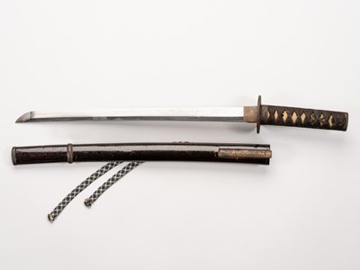 Lot 532 - A WAKIZASHI IN KOSHIRAE