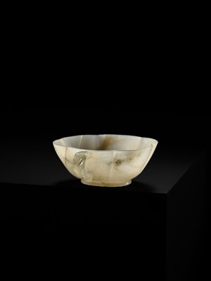 Lot 175 - A SMALL MUGHAL JADE WINE CUP, 17TH-18TH CENTURY