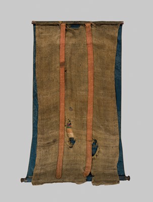 Lot 36 - A THANGKA DEPICTING BUDDHA AMITABHA IN SUKHAVATI HEAVEN, 18TH CENTURY