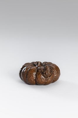 Lot 45 - A GROUP OF FOUR BRONZE OKIMONO OF ANIMALS