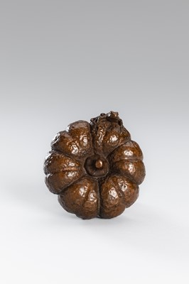Lot 45 - A GROUP OF FOUR BRONZE OKIMONO OF ANIMALS
