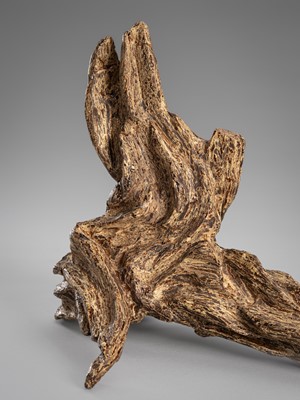Lot 872 - AN CHENXIANGMU (ALOESWOOD) SCHOLAR’S ROCK, QING DYNASTY