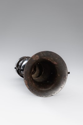 AN ARCHAISTIC BRONZE VASE, GU, CHINA, QING DYNASTY