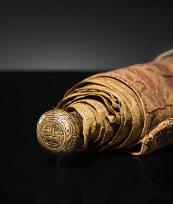 Lot 45 - A THANGKA OF THE VASUDHARA MANDALA, 18TH-19TH CENTURY