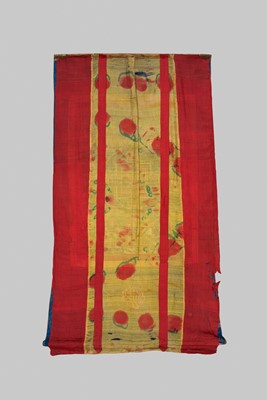 Lot 46 - A THANGKA DEPICTING THE VASUDHARA MANDALA, TIBET, 18TH-19TH CENTURY