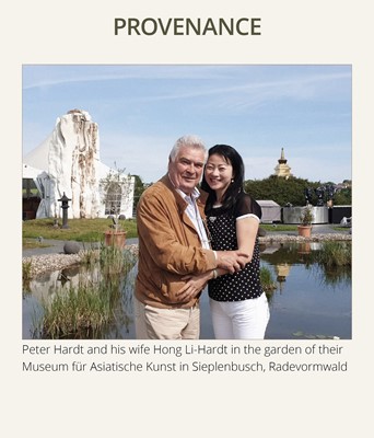 Lot 79 - A LARGE SILVERED BRONZE FIGURE OF BUDDHA SHAKYAMUNI, TIBETO-CHINESE, 15TH CENTURY, POSSIBLY IMPERIAL WORKSHOPS BEIJING