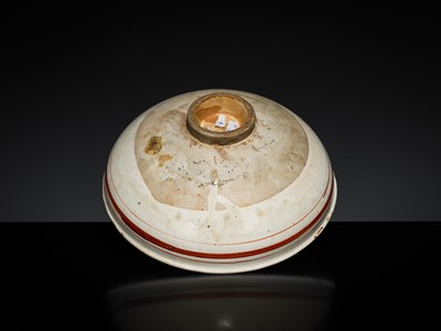 Lot 145 - A RARE CIZHOU POLYCHROME ‘CHRYSANTHEMUM’ BOWL, SONG-JIN DYNASTY