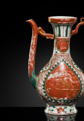 Lot 18 - A KINRANDE EWER, 16TH CENTURY