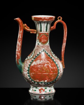 Lot 18 - A KINRANDE EWER, 16TH CENTURY
