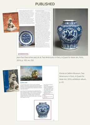 Lot 155 - A BLUE AND WHITE ‘FOUR AUSPICIOUS BEASTS’ BALUSTER JAR, MING DYNASTY