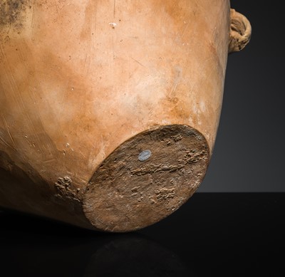 Lot 1 - A LARGE PAINTED POTTERY JAR, NEOLITHIC PERIOD, MAJIAYAO CULTURE