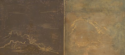 Lot 133 - A RARE SET OF PORTRAITS OF THE EIGHT PATRIARCHS OF SHINGON BUDDHISM, SHINGON DENJI HASSO, MUROMACHI PERIOD