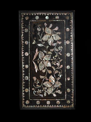 Lot 118 - A MOTHER-OF-PEARL INLAID LACQUER CHEST, JOSEON DYNASTY