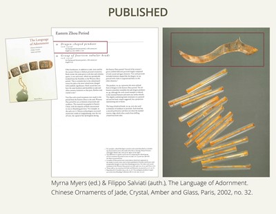 Lot 201 - A ROCK CRYSTAL ‘DRAGON’ PENDANT, LATE SPRING AND AUTUMN PERIOD