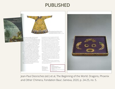 Lot 86 - A SET OF SEVENTEEN JADE PENDANTS, EASTERN ZHOU DYNASTY, SPRING AND AUTUMN PERIOD