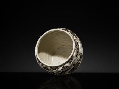 Lot 2 - A WELL-PAINTED AND INCISED CIZHOU ‘PEONY’ JAR, SONG-YUAN DYNASTY