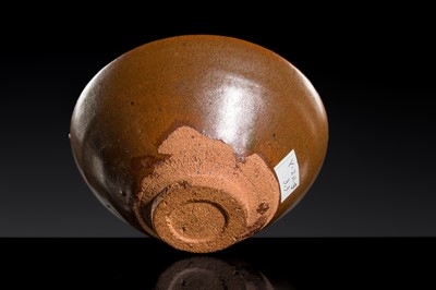 Lot 142 - A SMALL JIAN PERSIMMON GLAZED BOWL, SONG DYNASTY