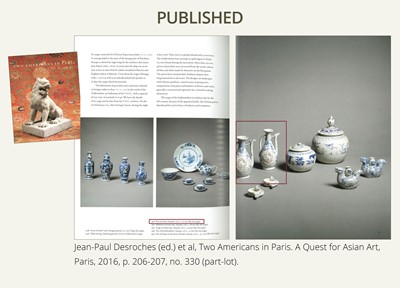 Lot 186 - A RETICULATED BLUE AND WHITE EWER, LÊ DYNASTY, LATE 15TH CENTURY, FROM THE HOI AN HOARD