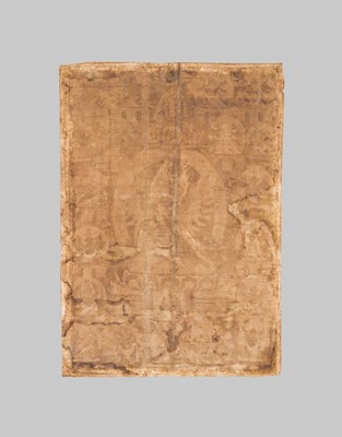 Lot 112 - A THANGKA OF HAYAGRIVA IN UNION WITH HIS CONSORT VAJRAVARAHI, 18TH-19TH CENTURY