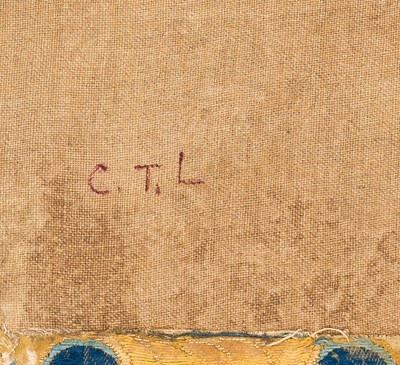 Lot 111 - A RARE AND FINE EMBROIDERED SILK PANEL, MING DYNASTY