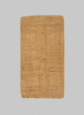 Lot 111 - A RARE AND FINE EMBROIDERED SILK PANEL, MING DYNASTY