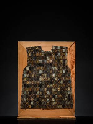 Lot 93 - A JADE FUNERARY VEST, WESTERN HAN DYNASTY, 3RD-1ST CENTURY BC
