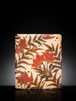 Lot 140 - A LACQUER BUNKO (DOCUMENT BOX), FIRST HALF OF THE 20TH CENTURY